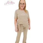 ZOSO Broek Belle flair travel Sand stone ZOSO Broek Belle flair travel Sand stone